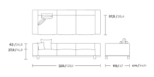 Kettal Living Molo 3 Seater Sofa Xl