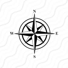 Compass Rose Svg Nautical Compass Svg