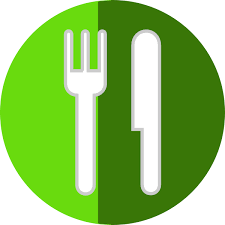Plate Fork Knife Icon Clip Art At Clker