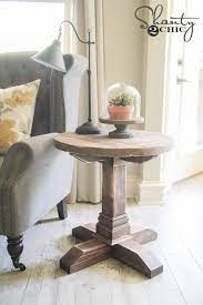 Diy Round Side Table Shanty 2 Chic