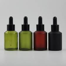 60ml Olive Green Glass Bottle With
