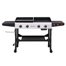 Gas Grill And Griddle Combo Grill