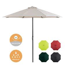 Auto Tilt Crank Patio Umbrella