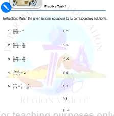 Solving Rational Equations General Math