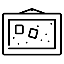 Cork Board Special Lineal Icon