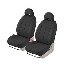 Clazzio Leather Seat Covers 2406 Bk Fs