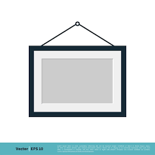 Premium Vector Blank Frame Hanging