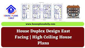 House Duplex Design East Facing High