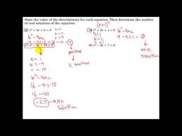 Glencoe Algebra 1 Quadratic Formula