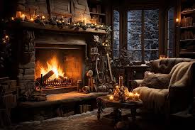 Embrace Fireplace Glow In A Cozy Cabin