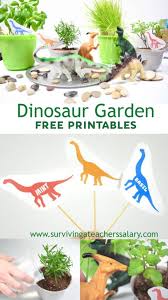 Dinosaur Sensory Herb Garden For Kids