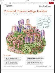 Perennial Layout Flower Garden Plans