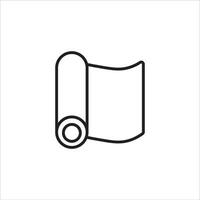 Paper Roll Icon Vector Art Icons And