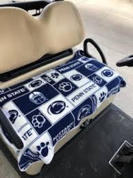 Golf Cart Seat Cover Penn State Fleece
