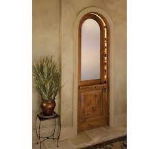 Interior Arched Dutch Door With Raised