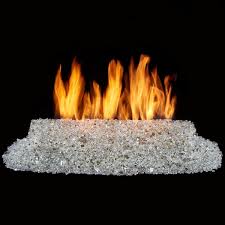 Natural Gas Fire Log Glass Burner Kit