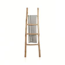 Teak Wood Decorative Throw Ladder