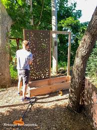 Freestanding Diy Outdoor Privacy Screen