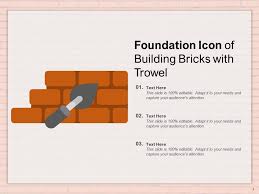 Foundation Icon Builder Holding Trowel