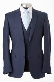 Icon Blue Suit Hire Melbourne Black
