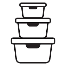 Food Container Icon Lunchbox Icon