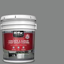 Behr Premium 5 Gal Slate Gray Self