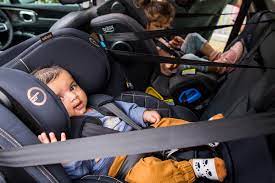 Child In A Rearward Facing Car Seat