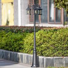 Black Outdoor Post Lantern 7205601012
