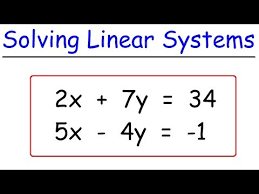 Solve Linear Systems Using Substitution