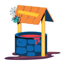 Wishing Well Vector Art Icons And