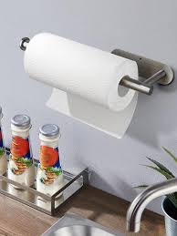 1pc Paper Towel Holder Under Cabinet