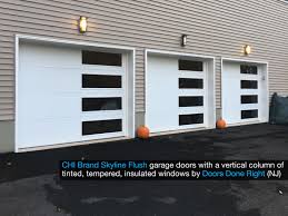 Chi Skyline Flush Garage Doors With