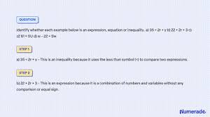 An Expression Equation Or Inequality