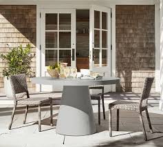 Round Outdoor Dining Tables Pottery Barn