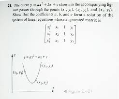 Quadratic Equation Using Linear Algebra