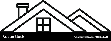 Repair Roof Icon Outline House Royalty
