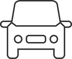 Car Auto Line Icon Simple Modern