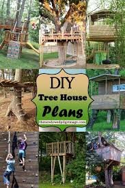 Tree House Diy Tree House Plans