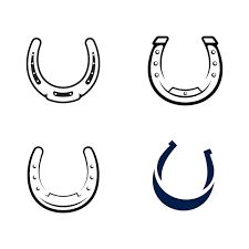 Horse Shoe Vector Icon Design