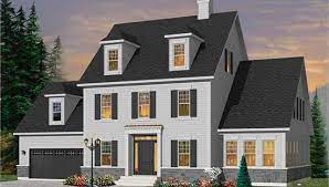 Colonial Style House Plan 4964
