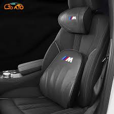 Gtioato For Bmw M Car Headrest Pillow