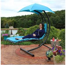 Sunnydaze Hanging Floating Patio Chaise