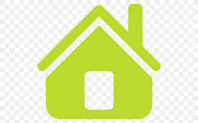 House Icon Design Green Home Clip Art