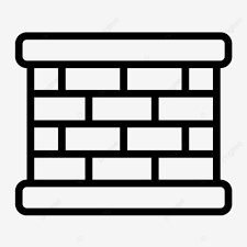 Bricks Wall Vector Icon Design