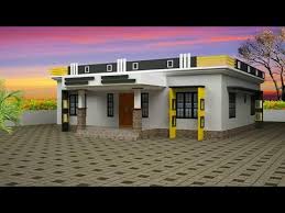3 Bedroom Single Floor Modern House