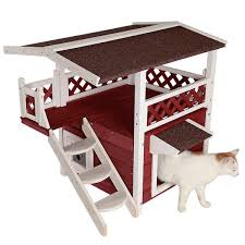 Cat House For Outdoor Cats Weatherproof