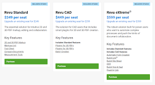 bluebeam revu cost and