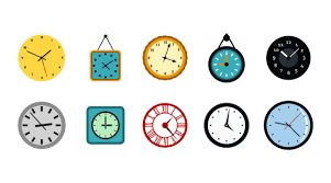 Wall Clock Icon Png Vector Psd And