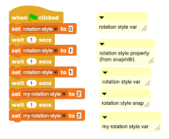 Sprite Properties And User Variables