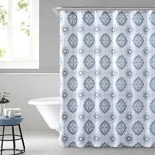 Green Tie Dye Shower Curtain Set 70x72